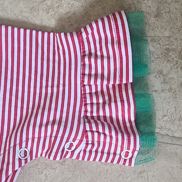 Bonnie Baby Christmas Tree Romper - Picture 3 of 5